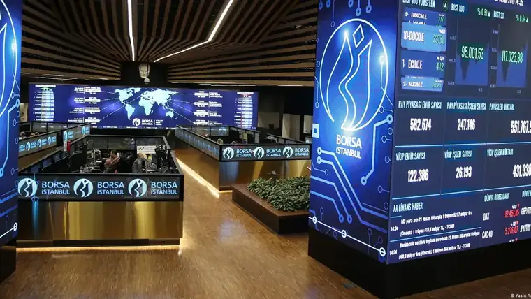 Borsa İstanbul işlem salonu